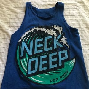 Neck Deep Pop Punk Band Tank